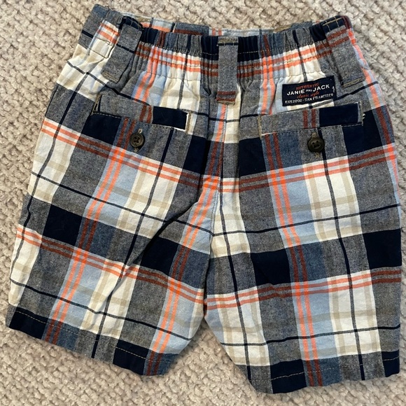 Baby Boy Janie and Jack Plaid Shorts - 2 Pairs - Picture 2 of 11
